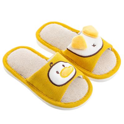 China Cute Fur Slippers Breathable Cotton Drop Shipping Home Sandals Slides Slippers Kids Slippers for sale