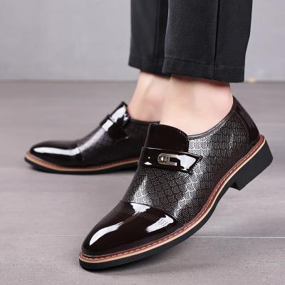 China Waterproof Drop Shipping Casual Men's Fashion Business Genuine Leather Men's Stylish Oxford Shoes Stylish Shoes for sale