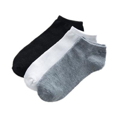 China S Socks Breathable Drop Shipping Solid Color Cotton Logo Crew Ankle Socks Custom Made Men&'s Socks Unisex for sale