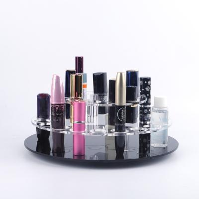 China Eco - Friendly Material 360 Multi - Function Rotating Makeup Display Stand Acrylic Lipstick Holder for sale