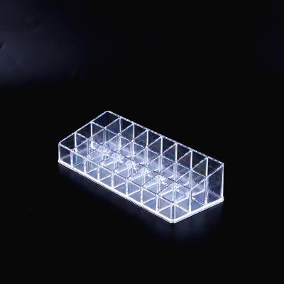 China China Customized Clear Acrylic Cosmetic Storage Box Brush Makeup Display Women Lipstick Box Acrylic Holder for sale