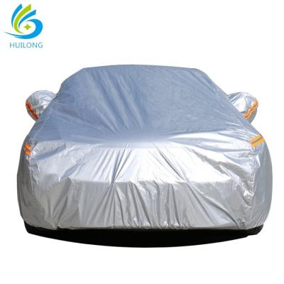 China Aluminum Business Car Cover Waterproof Sun Protection Super Dust And Rain Proof Car Cover For Sedan for sale