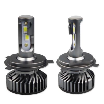 China Aviation Lighting System F2 LED Headlight DC12V 50w aluminum auto car led headlights h4 led headlight 3570chip super bright white work for vehicle for sale