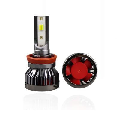 China Auto lighting system aluminum led fog lights Q9 35w DC12V yellow green light h11 led headlight bulbs h4 h1 1h7 h11 880 bulb 9005 9006 for sale