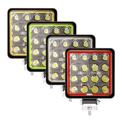 China Car Accessories Car Accessories LED Work Lights 48W LED Work Lamp 4 Inch 6000k Spotlight Led 4x4 Truck Tractor Work Light 24v 20mm 25mm 35mm 45mm for sale