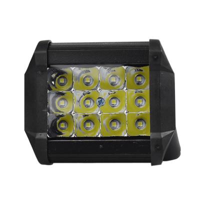 China Hot Selling Automobile Lamp Direct Sales 36W 6Inch Double Row LED Work 12 Beads 8000lm 6000k 36V Light Wholesale Universal Aluminum Half for sale