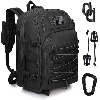 China Wholesale 40-50L Waterproof Expandable Tactical Backpack Shoulder Pack Molle Military Army 3 Days Tactical Rucksack for sale