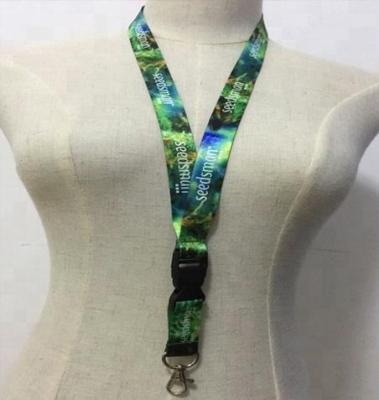 China Washable Custom Design Lanyards Sublimated Lanyard With Logo for sale