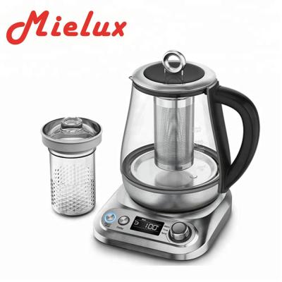 China 360 degree rotation base high quality multi-fuction electric tea kettle new 1.5L for sale