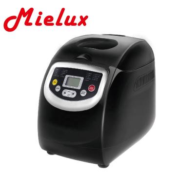 China function EMC certification bread maker gluten free and portable and PP housing and fully automatic program control and LCD display and 3 different burning color for sale