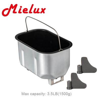 China 3.5 viable pounds. Capacity Bread Pan Aluminum Alloy Bread Bucket for sale