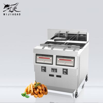 China With automatic commercial electric open deep fryer new product paper oil filter deep open fryer/commercial electric open fryer for sale