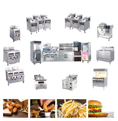 China High Efficiency.Clean.Health/Making Gas Automatic French Fries Machine Open Fryer for sale