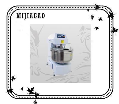 China Hot Selling High Quality CE Commercial Bread Dough Mixer Mijigao 100kg Industrial Spiral Dough Mixer for sale