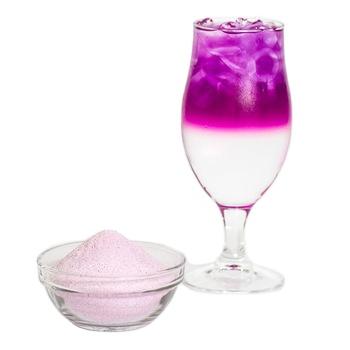 China Colorful Layering Dream Bubble Tea Drink Aurora Powder for sale