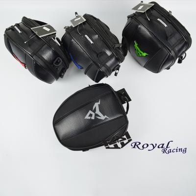 China 1pcs Large Capacity Motorcycle Saddlebags Tank Bag Motorcycle Racing Tail Rear Seat Bags for sale