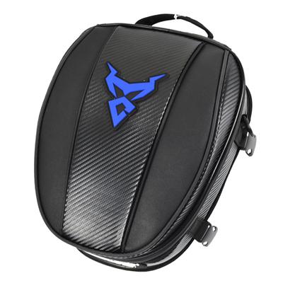 China High Quality Waterproof Large Capacity Motorcycle Oil Tank Bag Strong Magnet Adsorption Racing Tail Rear Seat Bags Strap Attachment for sale