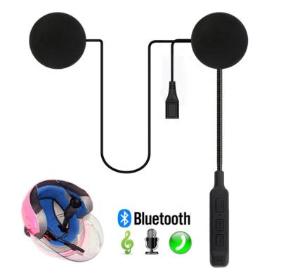 China Ear Hook Motorcycle Helmet Earphones New Hands Free Earphone Motorcycle Bluetooth Helmet Intercom Wireless Headset for sale