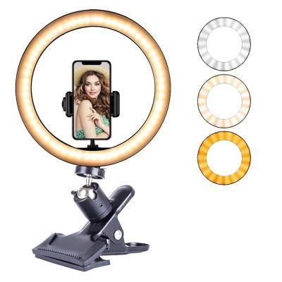 China 360 Degree Rotatable Adjustable LED Selfie Ring Light Laptop Computer USB Monitor 6