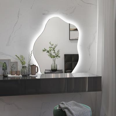 China CLASSIC Special Shaped Frameless Wall Mirror Low Price LED Bathroom Mirror Cloud Shaped Mirrors for sale