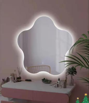 China CLASSIC Modern Easy To Clean Many Shapes Special Shaped Frameless LED Wall Mirror Bathroom Mirror for sale