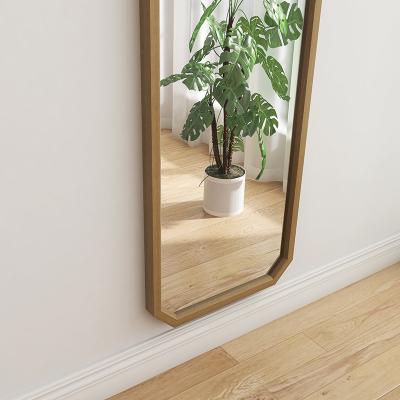 China Modern professional cheap wooden mirror wall rack manufacturing wooden frame for sale