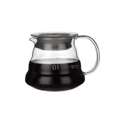 China Sustainable Hot Sale 360ml 600ml 800ml Capacity Percolator Coffee Pot for sale