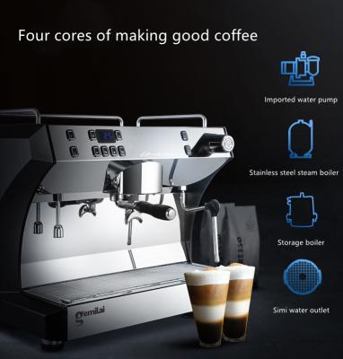 China Hotel Professioanl Coffee Maker Automatic Turkish Commercial Electric Espresso Machine for sale