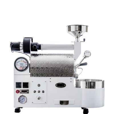 China Wintop 500g Outdoor Home Shop Coffee Burner Machine with Craftsman Manual Double Drum Damper Hot Selling for sale