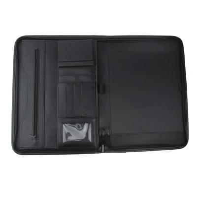 China Soft Zipper Padfolio Binder Folder Organizer For Business for sale