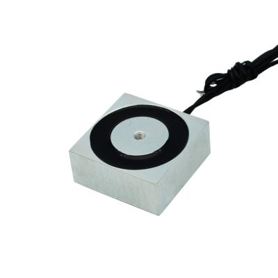 China 20Kg Screw DC Electromagnet Square Holding Micro Magnetic Lifter for sale