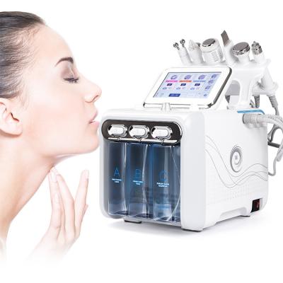 China Professional Facial Exfoliators Dermabrasion Hydra Therapy 6 In 1 Skin Spa Machine for sale