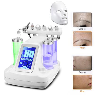 China Hydra Hydraulic Micro Facial Exfoliators Water Dermabrasion Peeling H2O2 Hydrofacials 7 In 1Skin Treatment Beauty Machine for sale