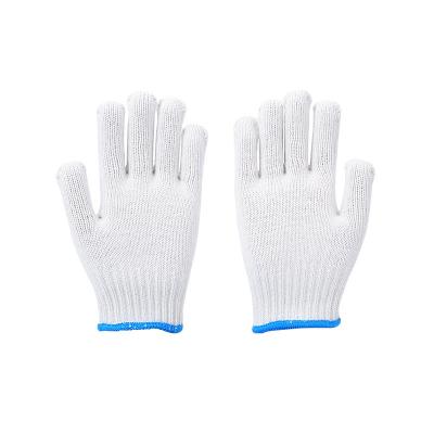 China Comfortable And Soft Wholesale Cheap Polycotton String 7 Point Working Gloves for sale