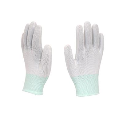 China Best Selling Anti Static PU Coated Insulated Cotton Safe Working Gloves for sale