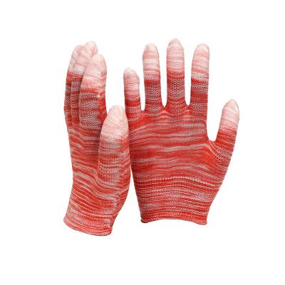 China Hot Selling Professional Anti Static Flexible PU Coated Anti Slip Working Anti Static Gloves for sale