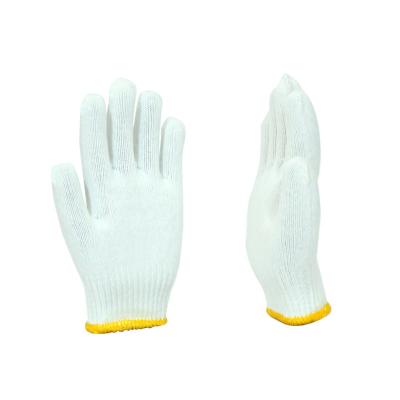 China Wholesale Custom Hot Sale Comfortable Anti Slip Construction Safety White Work Gloves for sale