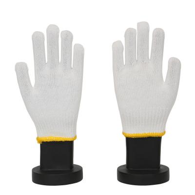 China Wholesale Comfortable Cheap White Cotton Anti Slip White Cotton Gloves For Work for sale