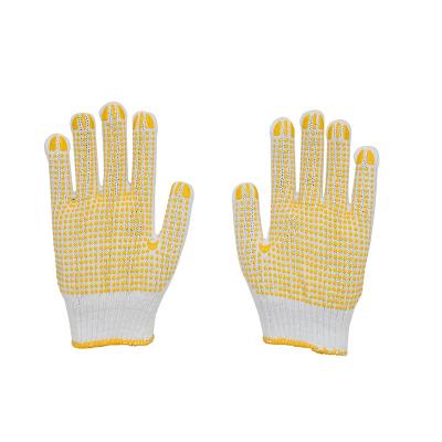 China Professional Factory Supply Anti-Slip Dotted Glove Dotted Knitted Glove Slip-Resistance Factory Supply for sale