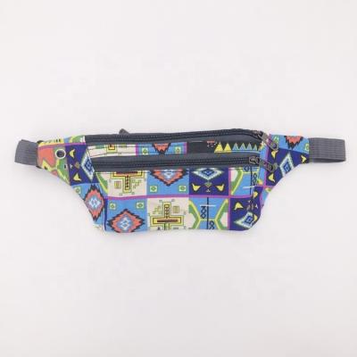 China Water Proof Custom Outdoor Nylon Recycling Traveling Fanny Pack Sports Waist Bag for sale