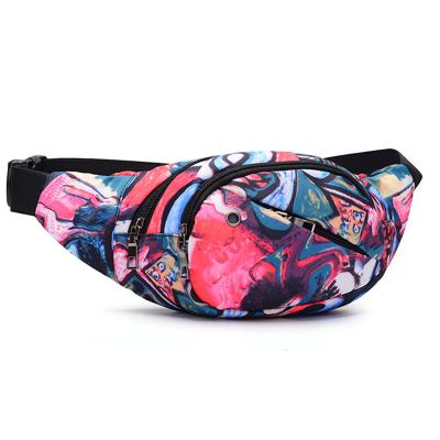 China Wholesale Custom Logo Waist Bag Cheap Fashion Unisex Designs Fanny Pack Outdoor Sport Branded Water Proof for sale