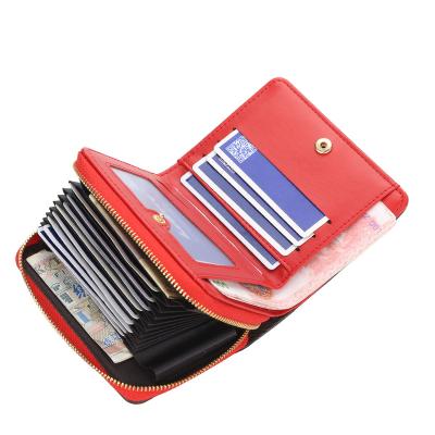 China Vintage Baellerry Popular Ladies Large Capacity Korean Cheap Leather Zipper Wallet Small PU Ladies Pinch Logo Women Luxury Card Holder for sale