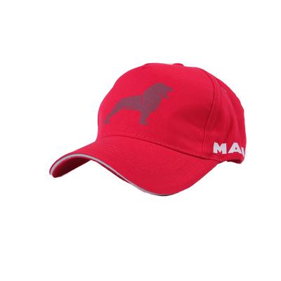 China Waterproof Customized Baseball Caps Cycling Hat Sports Cap Dad Hat Baseball Cap Red for sale