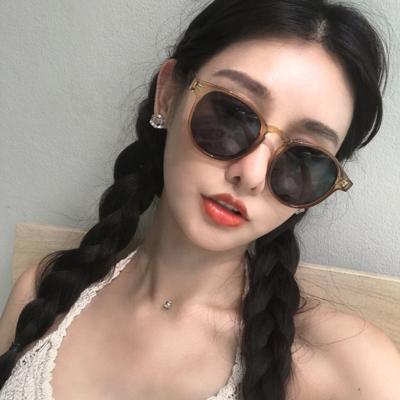 China Fashion sunglasses shade women uv protection around newest shape women sunglass vintage 2021 women fashionable women for sale