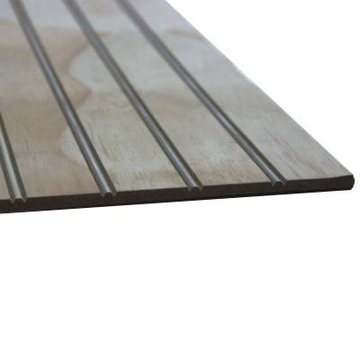 China Traditional Full Pine Grooved Plywood / V Groove Plywood for sale