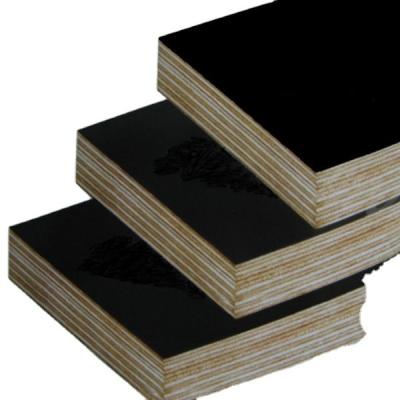 China Traditional Navy Black or Brown Phenolic Marine Plywood, Brown Film Plywood, Laminated Plywood Formwork for sale