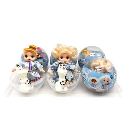 China Mini Toy 2020 hot sale beautiful mini dolls in 5 inch PVC baby toy egg for sale