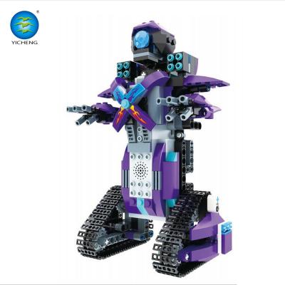 China Construction Toy Robotic Building Set Block Toy Battery Motor Operated for Sturdy Children and Adults Enough 337 Parts (Purple Knights) for sale