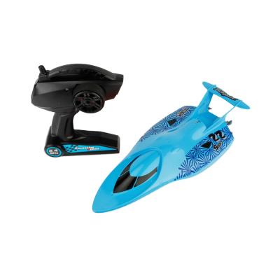 China High Speed ​​Electric RC Model 2.4GHz 10km/h RC Racing Boat Toy for Swimming Pools and Lakes for sale