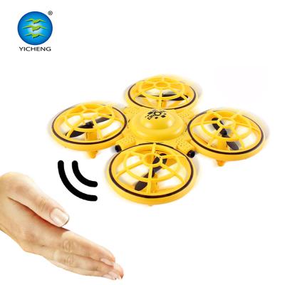 China RC Model Hand Sensor Control Mini 2.4GHz Drone Gesture Induction RC Helicopter With Light for sale